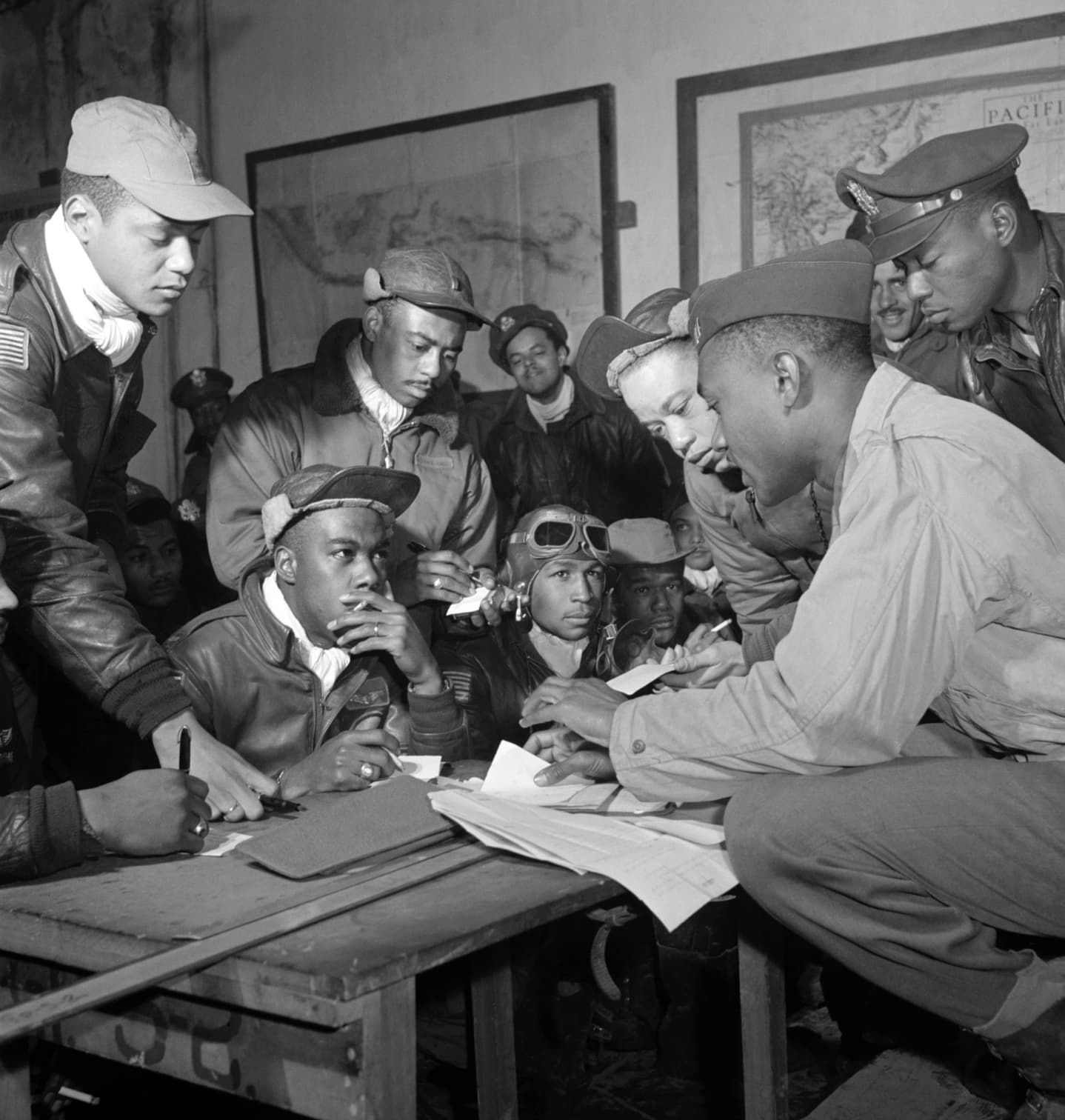 tuskegee airmen 1945 - Pacifi